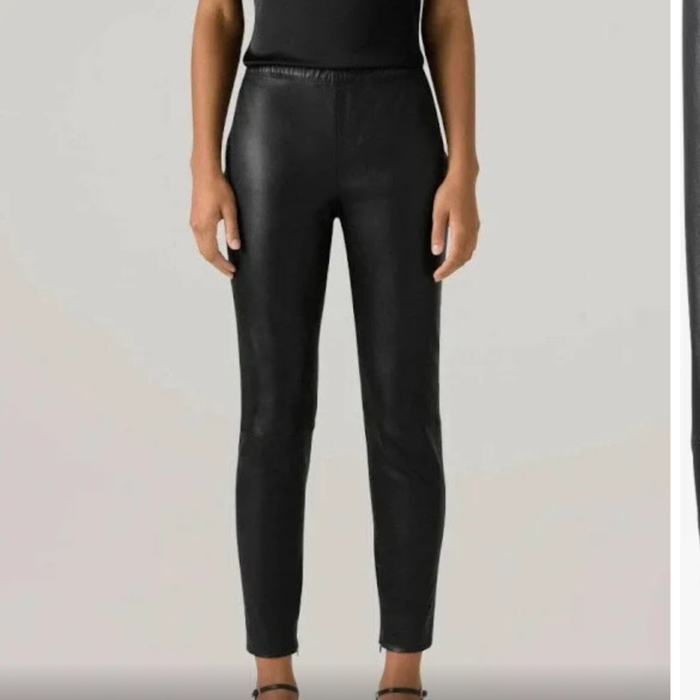 St. john the standard caviar suede legging 2